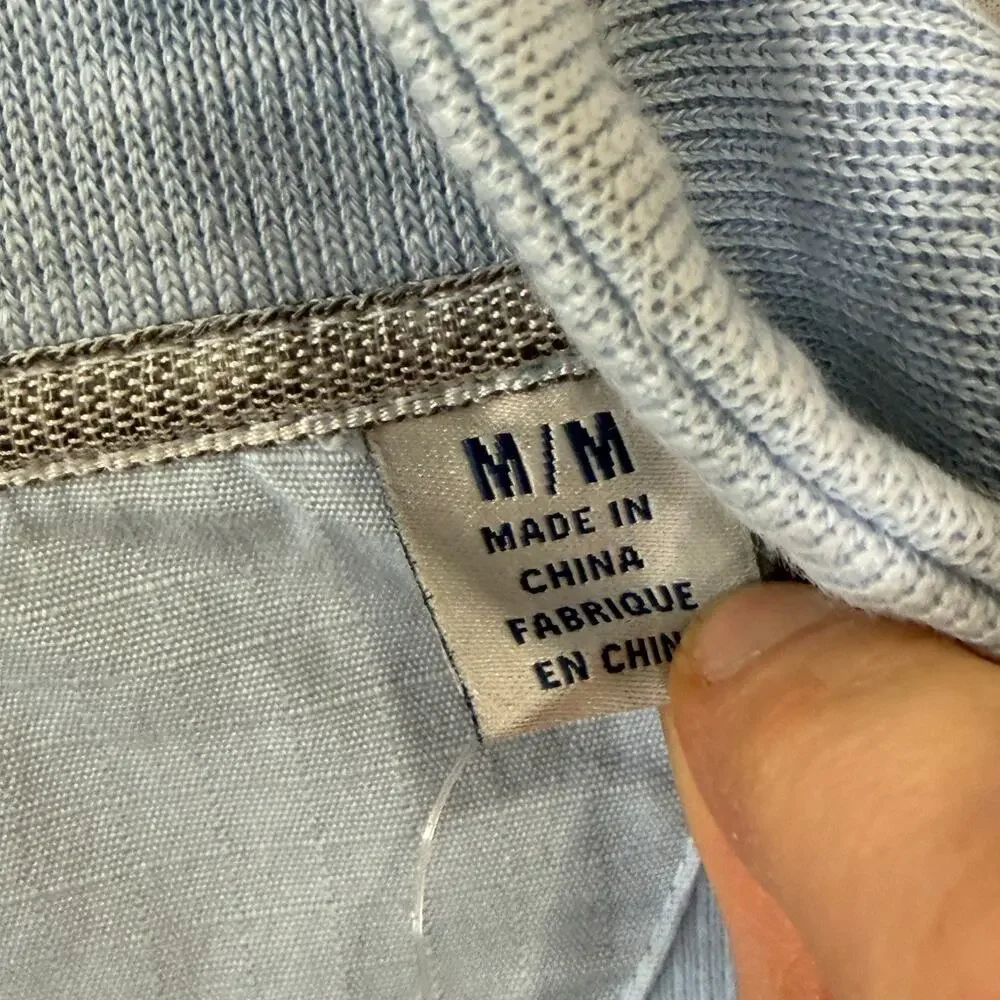 Tommy Bahama Light Blue Dress M - Picture 7 of 8